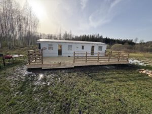 Read more about the article Terases izveide dārza mājai.