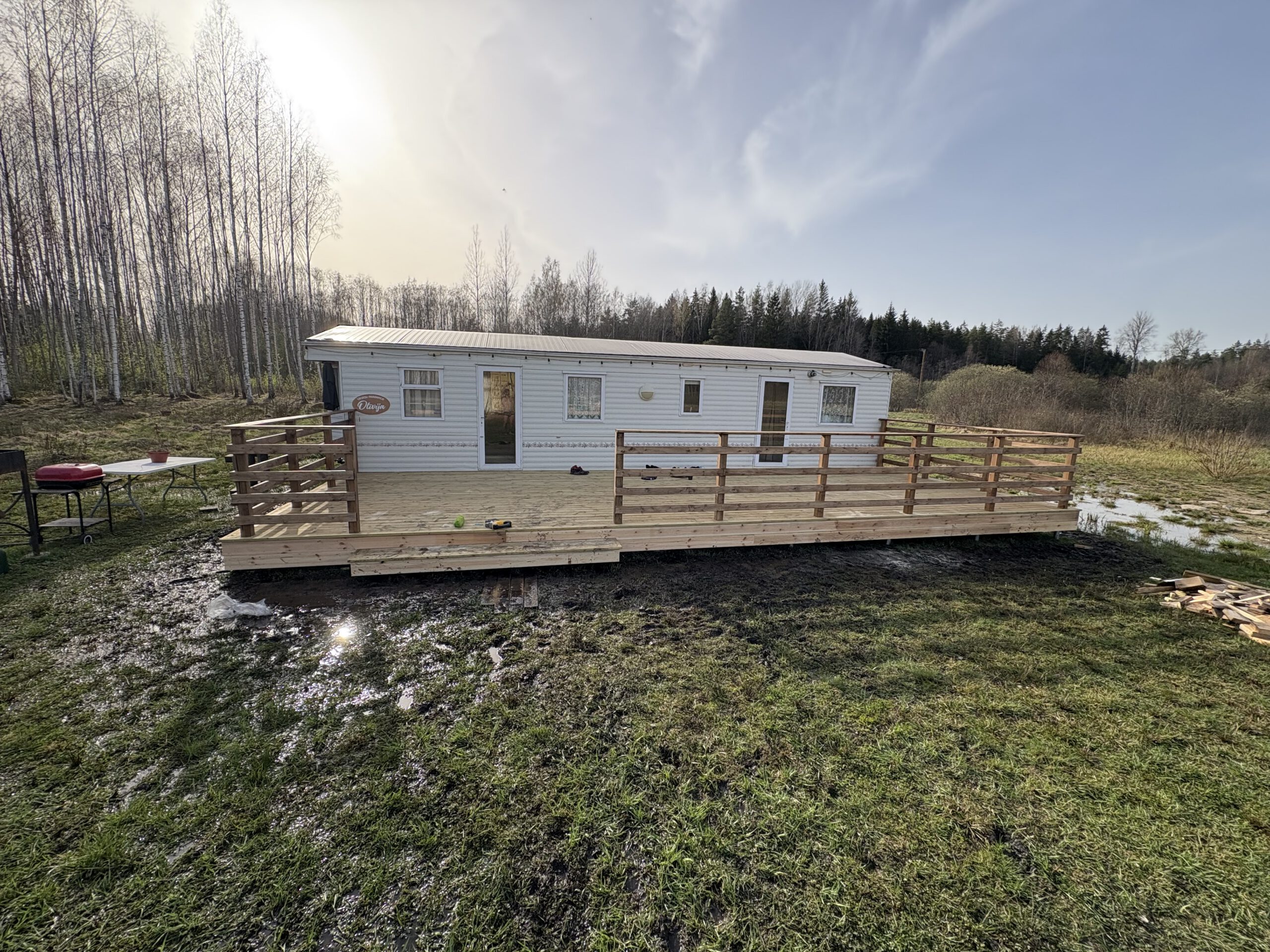 You are currently viewing Terases izveide dārza mājai.