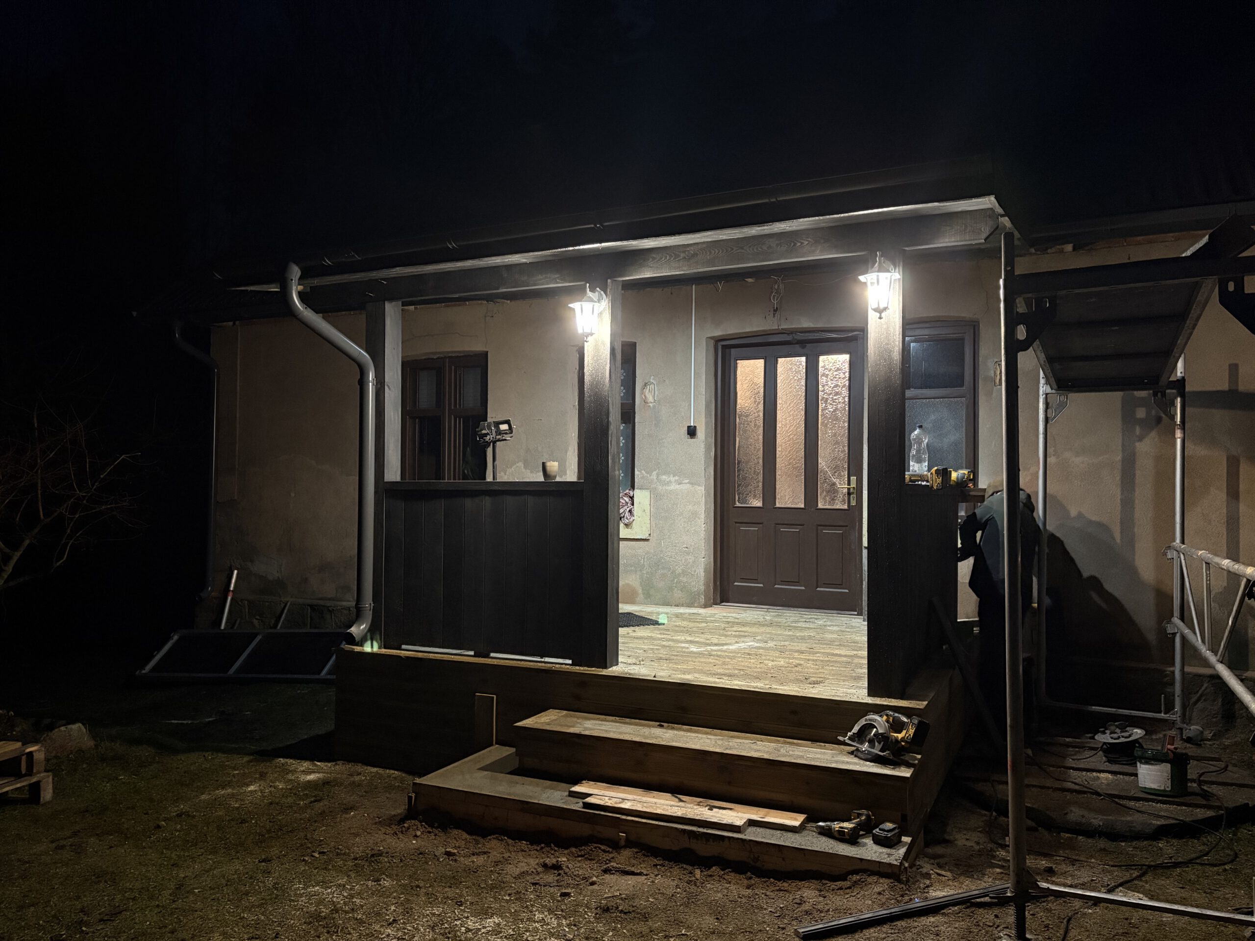 You are currently viewing Jumta demontāža un montāža. Piebūves izbūvēšana.